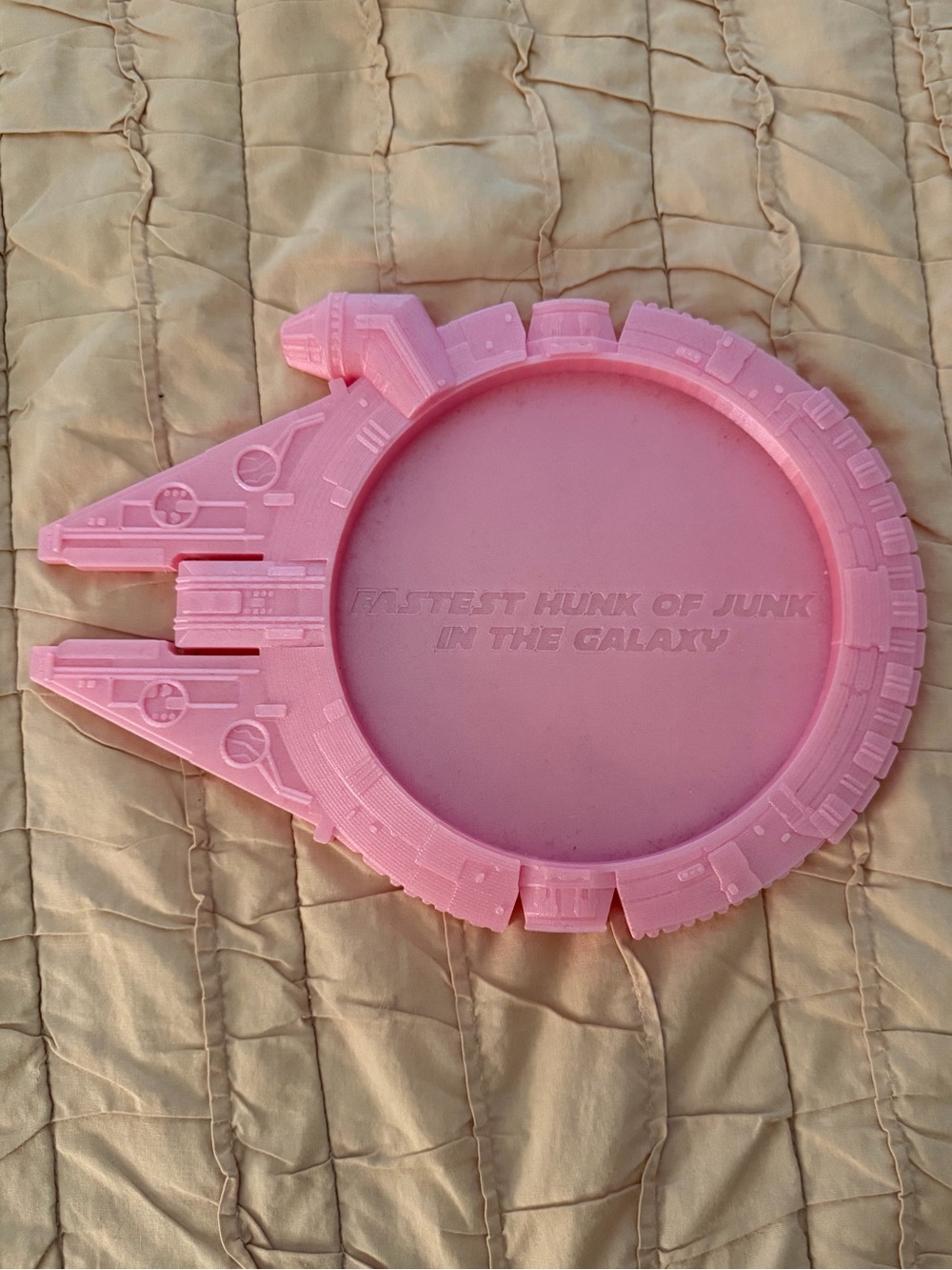 Factory 55  Millennium Falcon 12 Parsecs Trinket Tray (Shimmer Bubblegum)